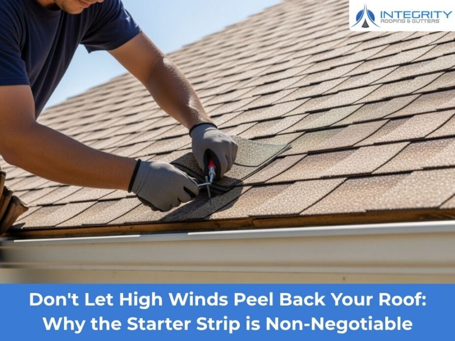 shingle roof starter strip