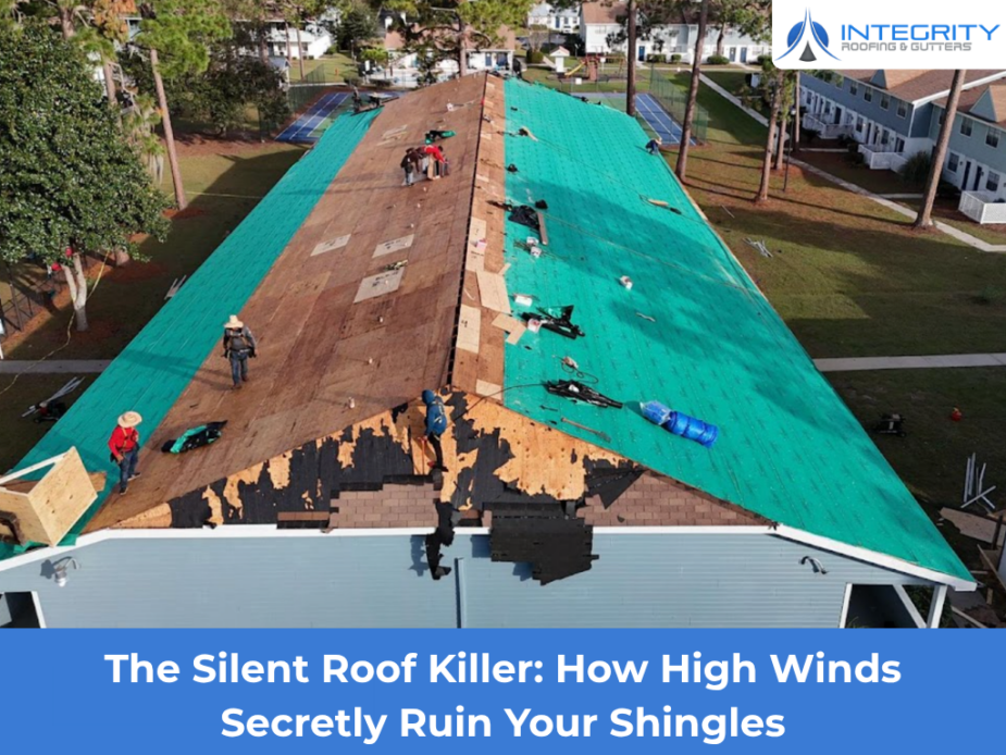 shingle roof wind damage