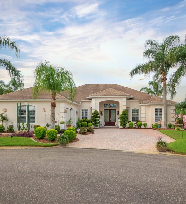 Beautiful Florida Home with Palm trees